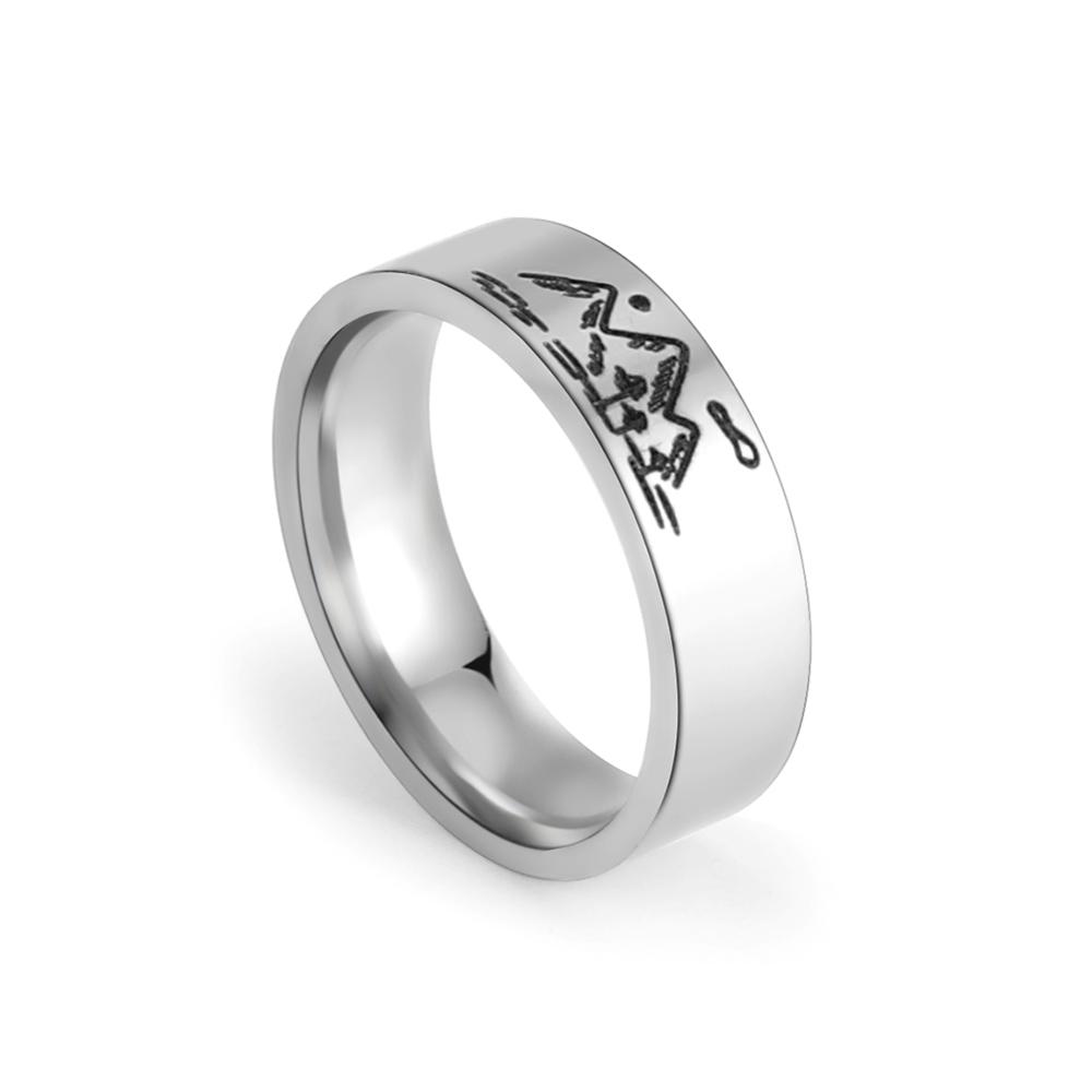 Skyrim Stainless Steel Ring for Men Women Couple Casual Finger Rings Fashion Simple Jewelry Engagement Anniversary Gift 2026 New