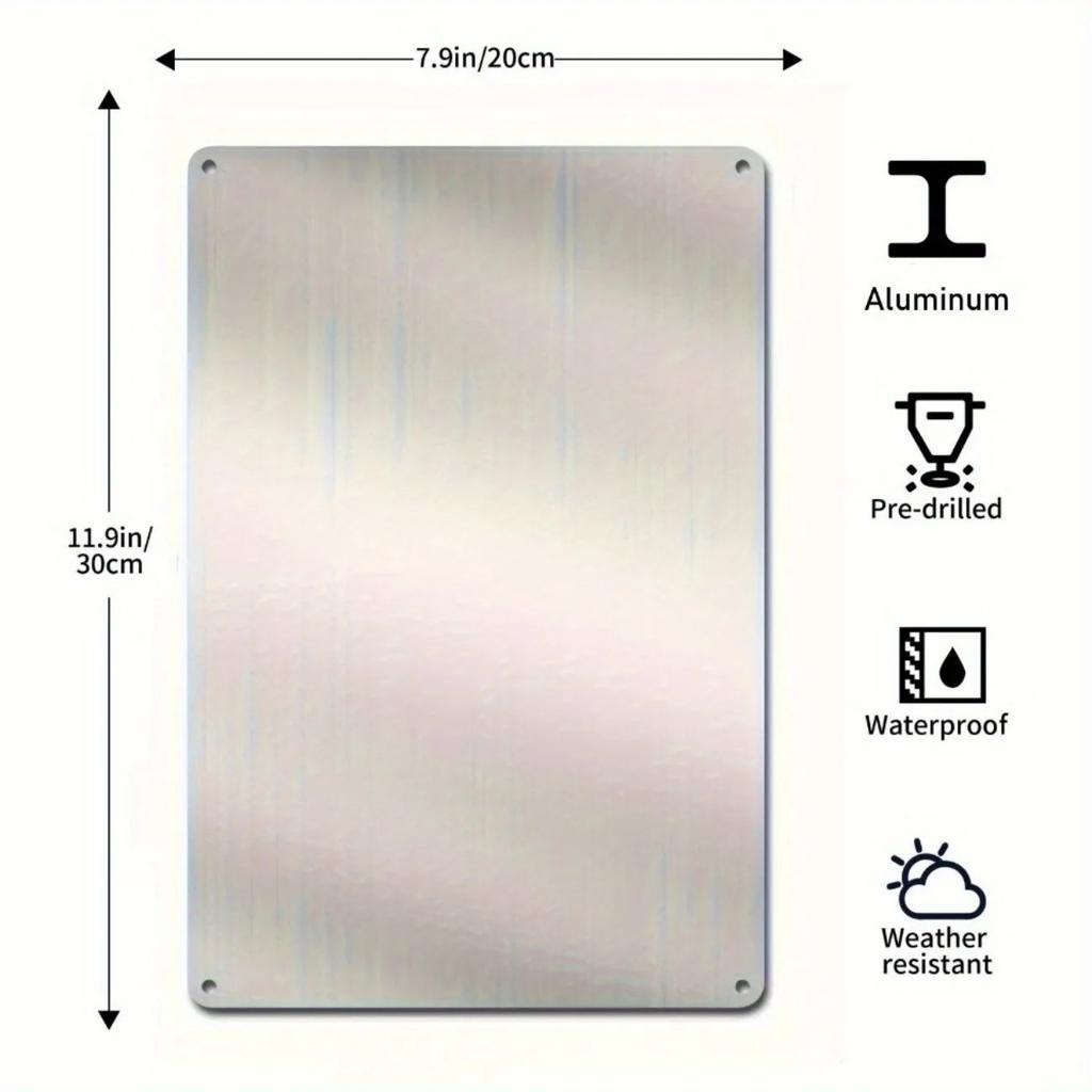 Customizable Personalized Vintage Bakery Sign - Aluminum Kitchen Wall Decor, Custom Engraved Rustic Café Pastry Shop Decor