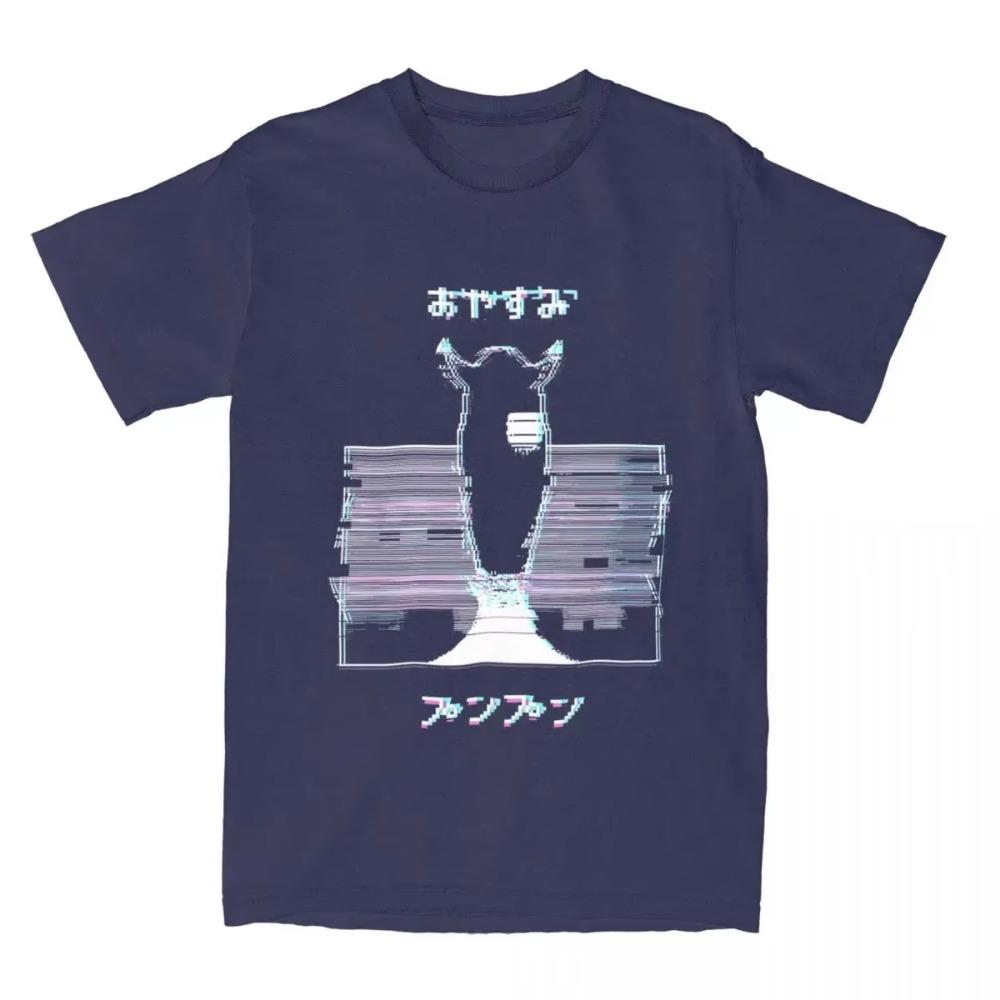 Cool Glitch Oyasumi Goodnight Punpun T-Shirts for Men Women  Tees Shirt Party Clothing