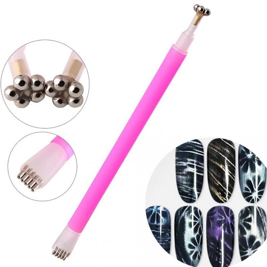 Magnet na malování nehtů UV Cat Eye Magnet Stick Gel lak na nehty Double Head Painting Magic Pen