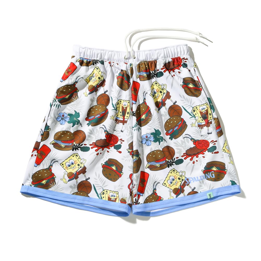 

Spalding Junior SpongeBob Clubby Party Jersey Shorts, White, Size 140 (SJP25068S)
