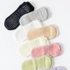 Damen Sport Bequeme Yoga Socken Bonbonfarbe Silikon Anti-Rutsch Pilates Socken