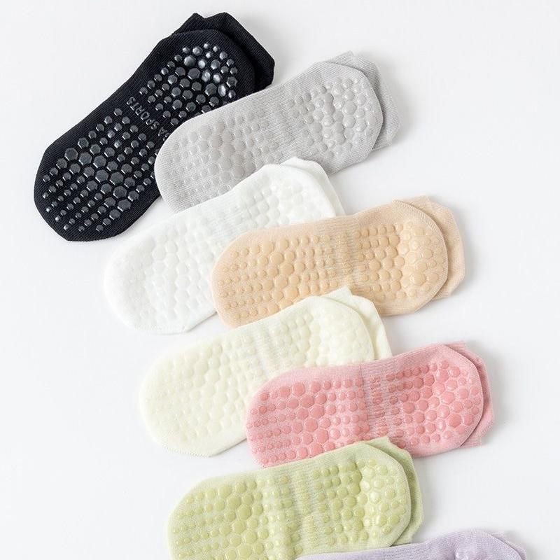 Women's Sports Comfortable Yoga Socks Candy Color Silicone Anti-slip Pilates Socks