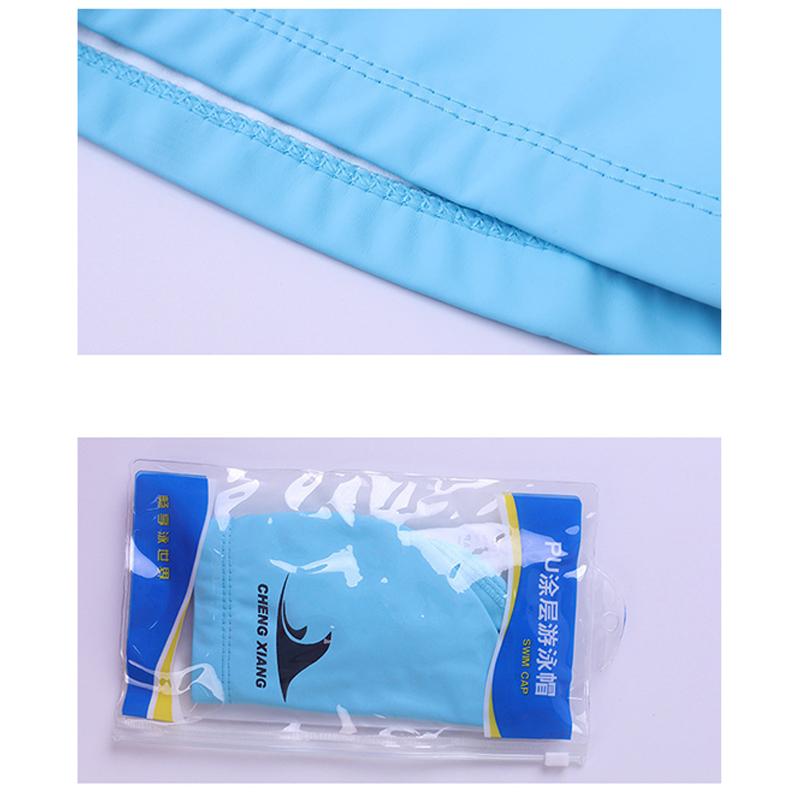 Waterproof Fabric Protect Ears Long Hair Sports Swim Pool Hat Shark High Elasticity Flexible Durable Swimming Cap For Men Women