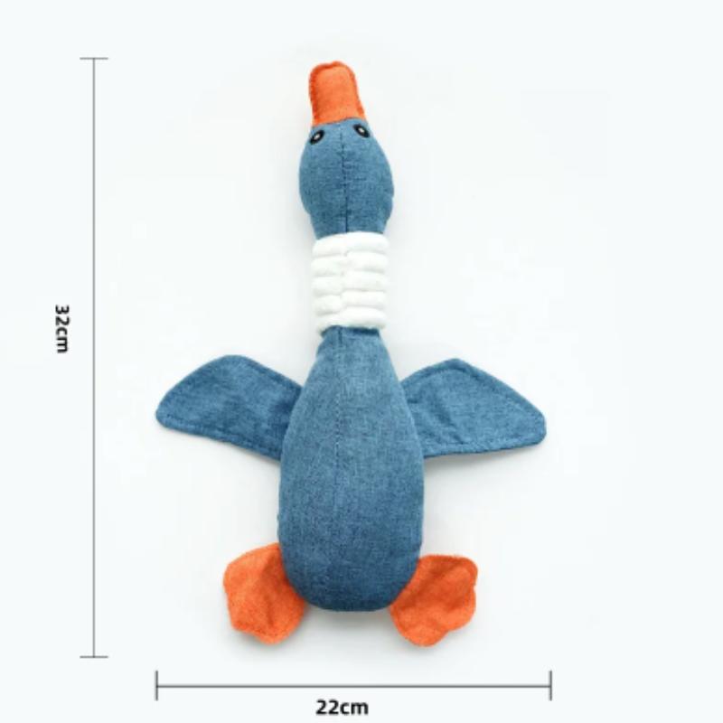 Donkey Shape Plush Dog Sounding Toy Interactive Bite Resistant Molar Training Decompress Pet Supplies for Dogs