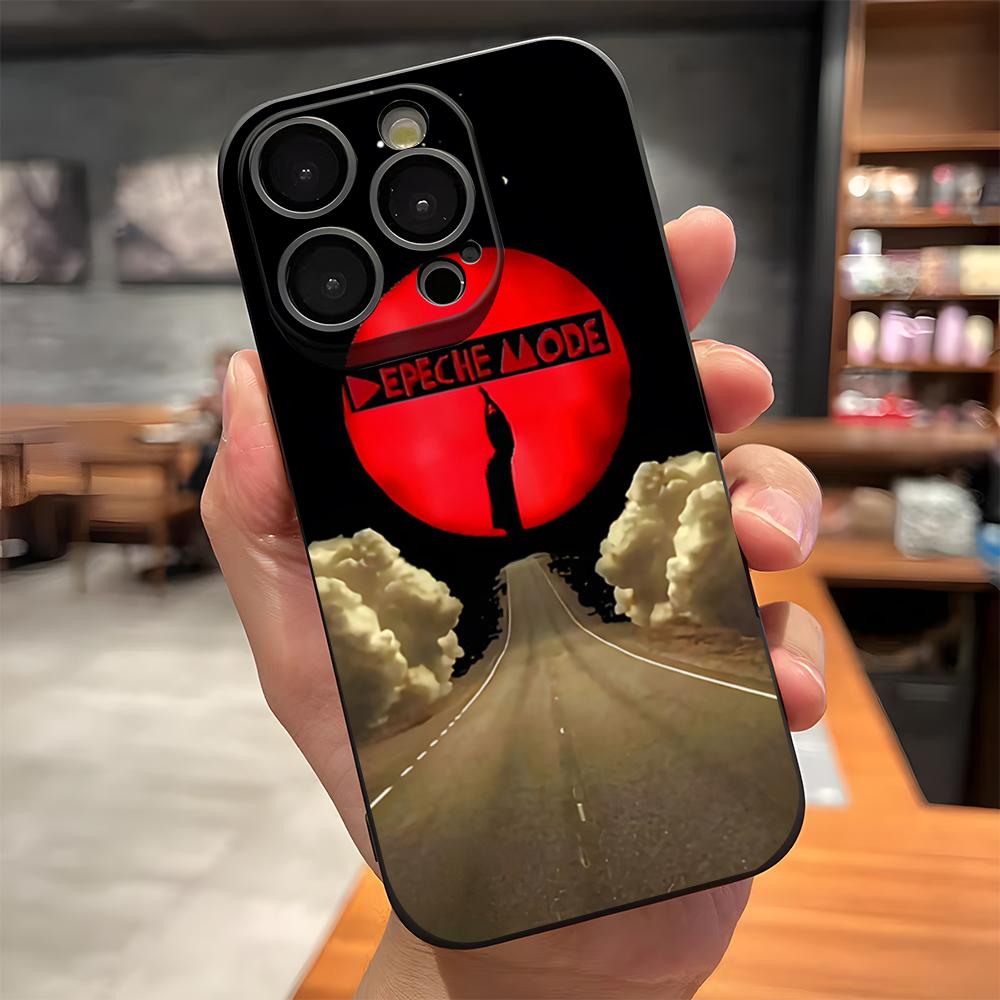 Depeche Mode Rock Band Phone Case For IPhone 17 Pro Max 15 Pro 16 14 Plus 12 13 Mini 11 Pro Shockproof Soft Cover
