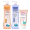 Vaseline Large Body Lotion 1000ml + 2 Hand Creams 60ml
