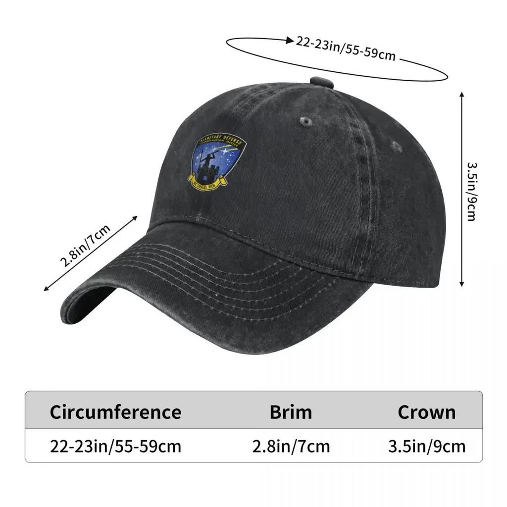 Planetary Defense Coordination Baseball Cap |-F-| Christmas Hat Birthday For Women Men's