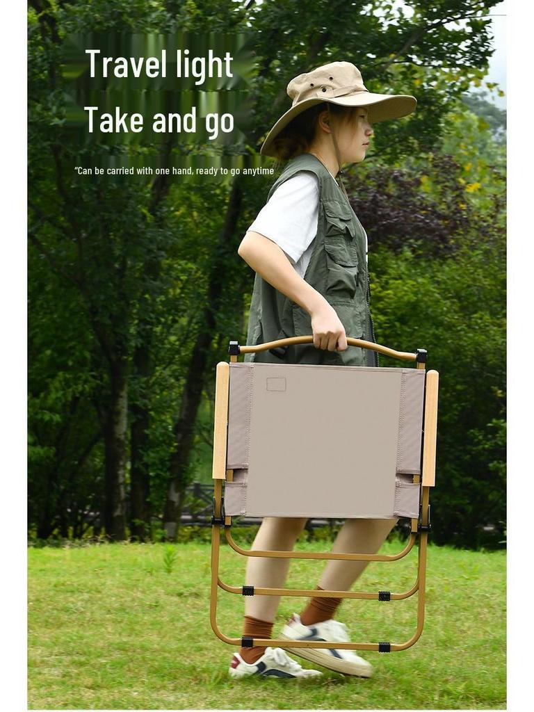 Kermit Outdoor Folding Chair: Camping, Fishing, and Beach Stool