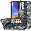 Suitable for Samsung A53 Camouflage Bayi Series Mobile Phone Cases S22 Ultra Magnetic Snap Bracket Anti Fall Protection Case