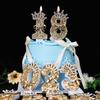 Gold Crown Birthday Number Candles - Creative Cake Party Decorations