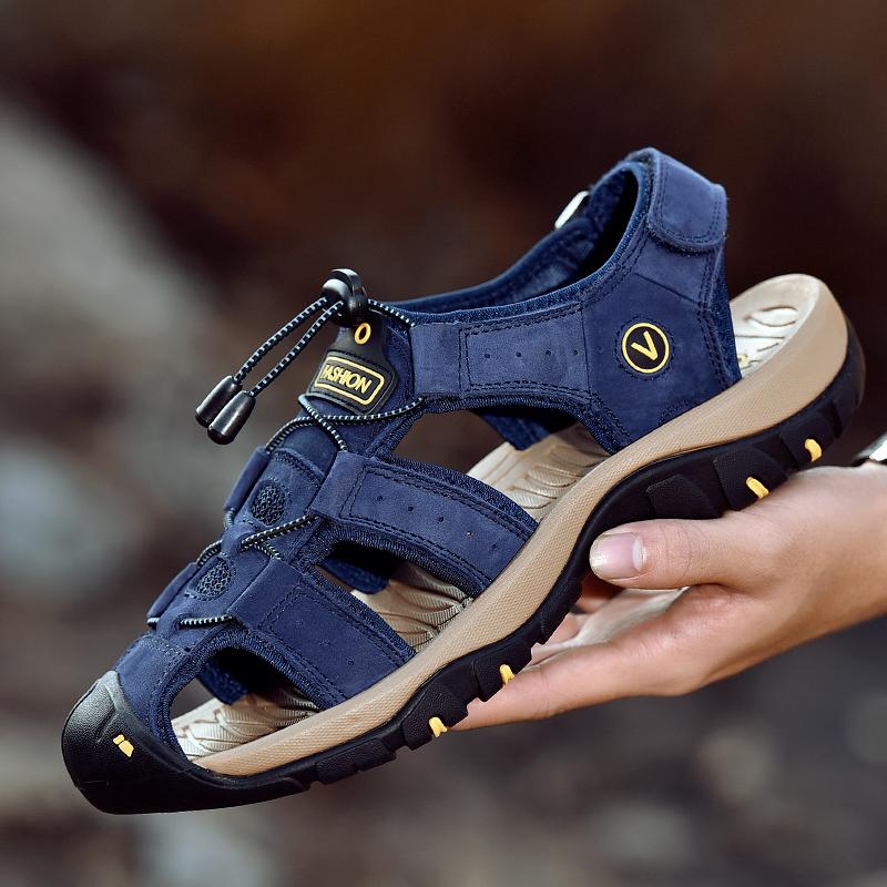 Mărime mare 38-48 Sandale de plajă de vară pentru bărbați Sandale de sport în aer liber