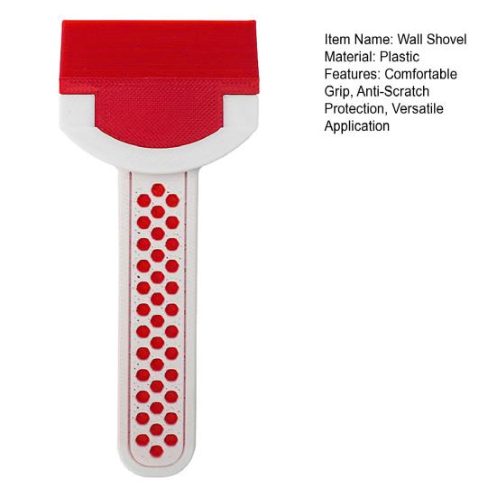 Stěnová lopatka Ergonomický design rukojeti Čepel odolná proti poškrábání Víceúčelová škrabka Nástroj z horkovstřikovaného plastu