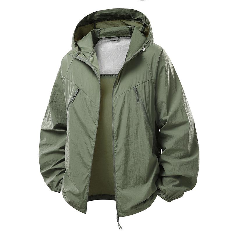 Men's & Women's Lightweight UV-Proof Quick-Dry Outdoor Jacket for Mountaineering & Fishing