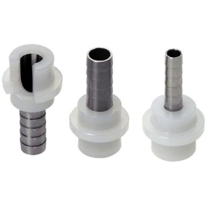 Eyelet for Beer or CO2 Hose with Molded Seal - ICH-ZAPFE.DE - Straight 4mm