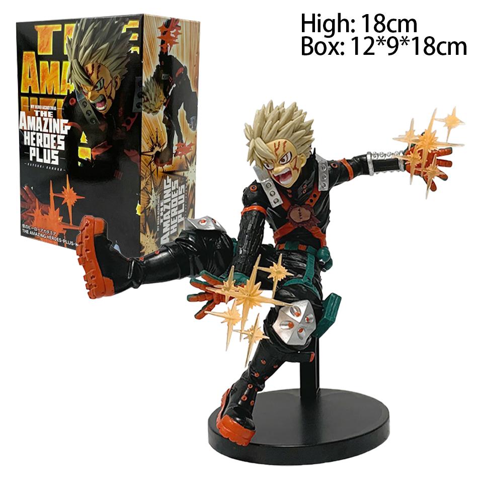The Hot Anime My Hero Academia 18cm Newest Anime Bakugou Katsuki Anime Figure Action Figures Model Figurine Collection