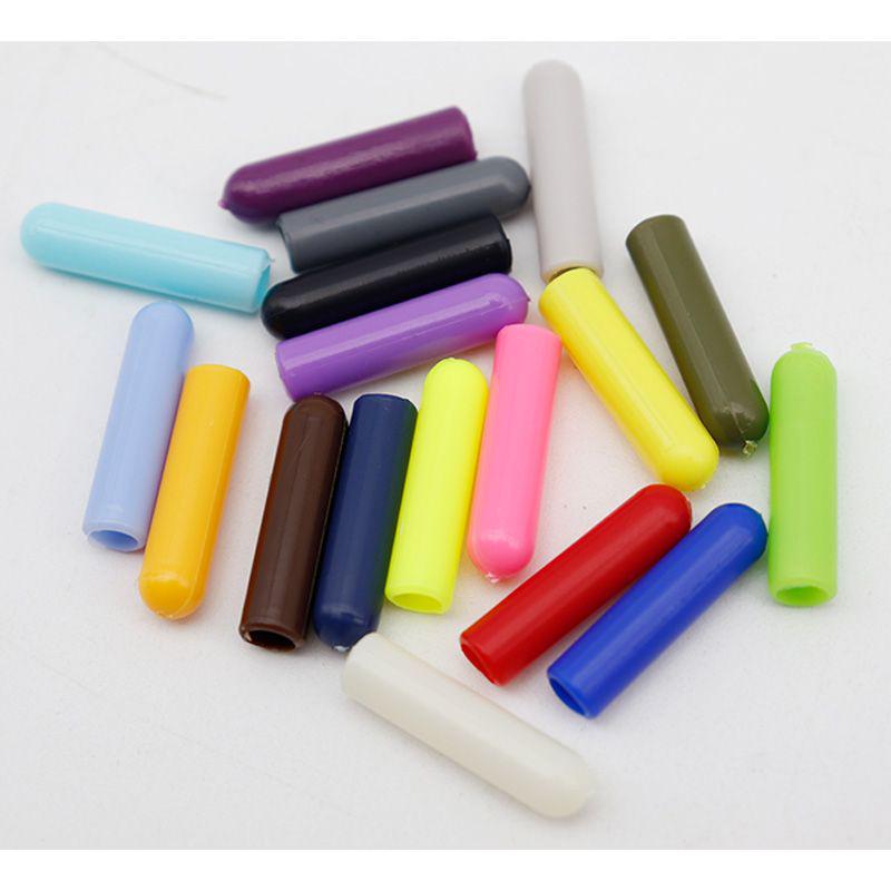 Xuan Si Solid Color Shoelace Tip Cap for Canvas Shoes and Hoodies