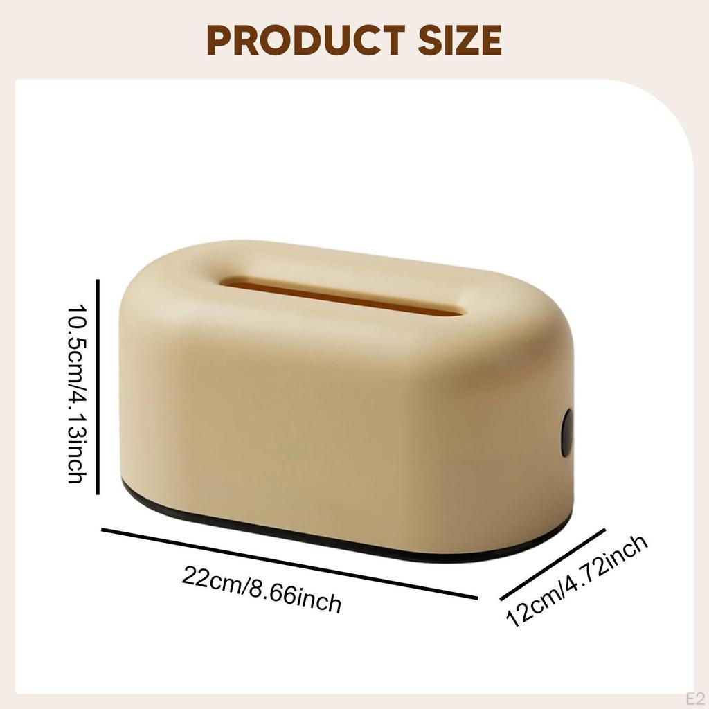 Rechteckiger Taschentuchhalter Serviettenorganisator Toilettenpapier für Hotel