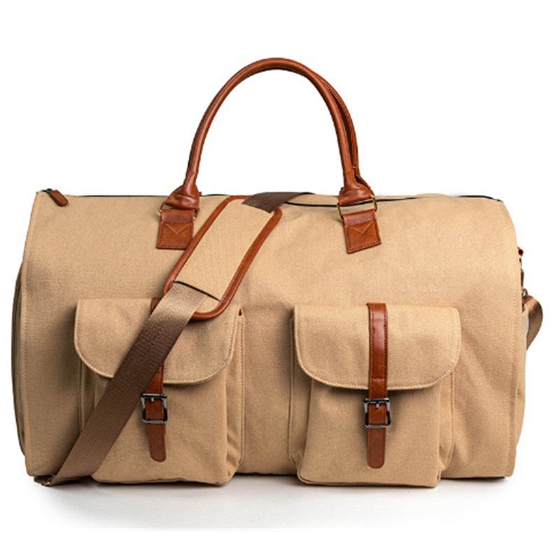 Convertible Travel Clothing Carry On Bag 2 In 1 Hanging Suitcase Travel Bag For Suits Business Trips Durable Design Lightweight Travel Accessories