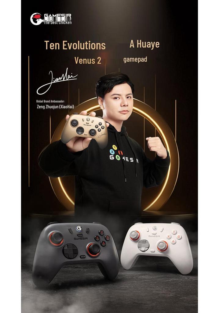 GameSir Nova 2 Lite Wireless Game Controller for NS and Steam