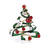 Enamel  Christmas Tree Brooches Women Coat Clothing Badges Jewelry Accessries