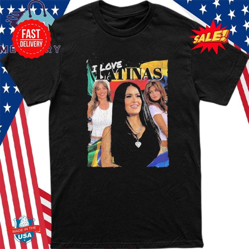Og Three I Love Latinas Футболка S-5XL XL