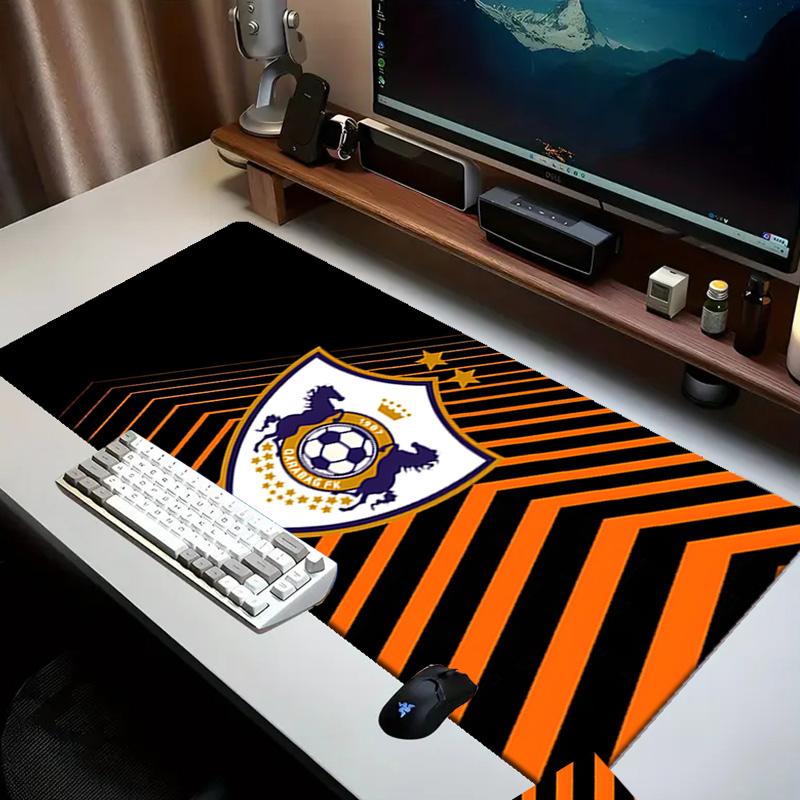 Dynamic Qarabag Crest Design Mouse Pad Office Desk Mat, Gaming Mouse Pad Mousepad, Keyboard pad,Heavy-Duty Non-Slip Rubber Backing, Gift