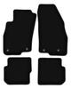 BASIC Black Velour Floor Mats For: Alfa Romeo Mito Hatchback (2008-2019)