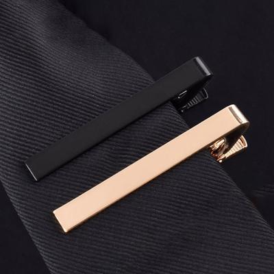 Tie Clip Smooth Surface Copper Men Business Tie Clip Detachable Versatile Weddings Business Outfits Bow Tie Outfit Accessory