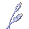 USBC 100W 2m Purple Fast Charging and Data Transfer Cable
