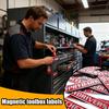 Magnetic Tool Box Labels 12 Pieces Reusable 3D Printed Organization Tags Tool Organizer Labels With Strong Magnets For Steel