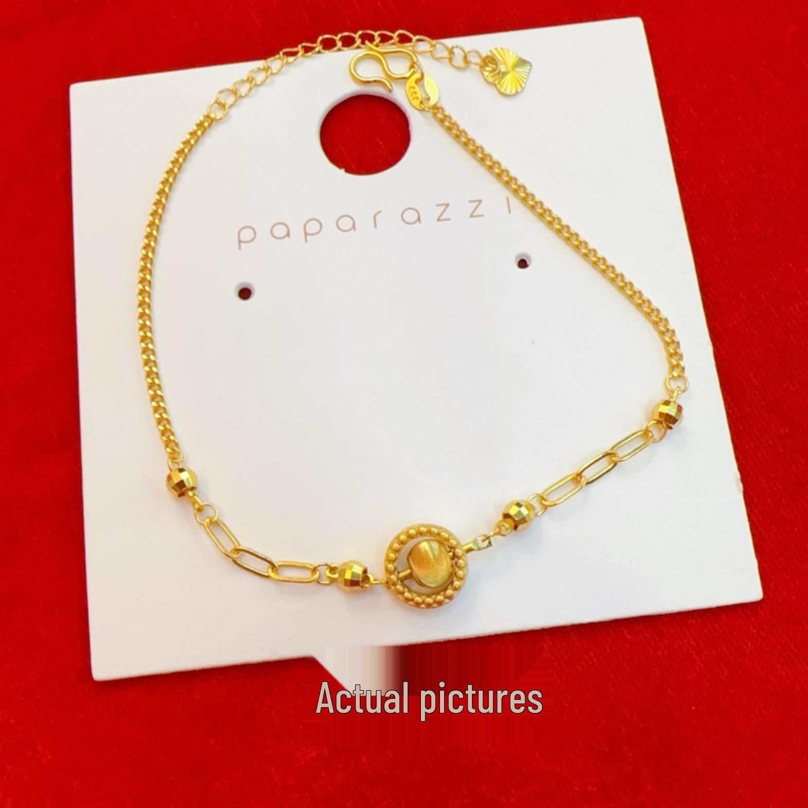 

Cat s Eye Sand Gold Bracelet: Elegant & Versatile Women s Fashion Jewelry