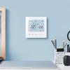 Digital Temperature Control Smart Thermostat Customizable Heating Schedule 86X86X13MM Convenient Climate Control