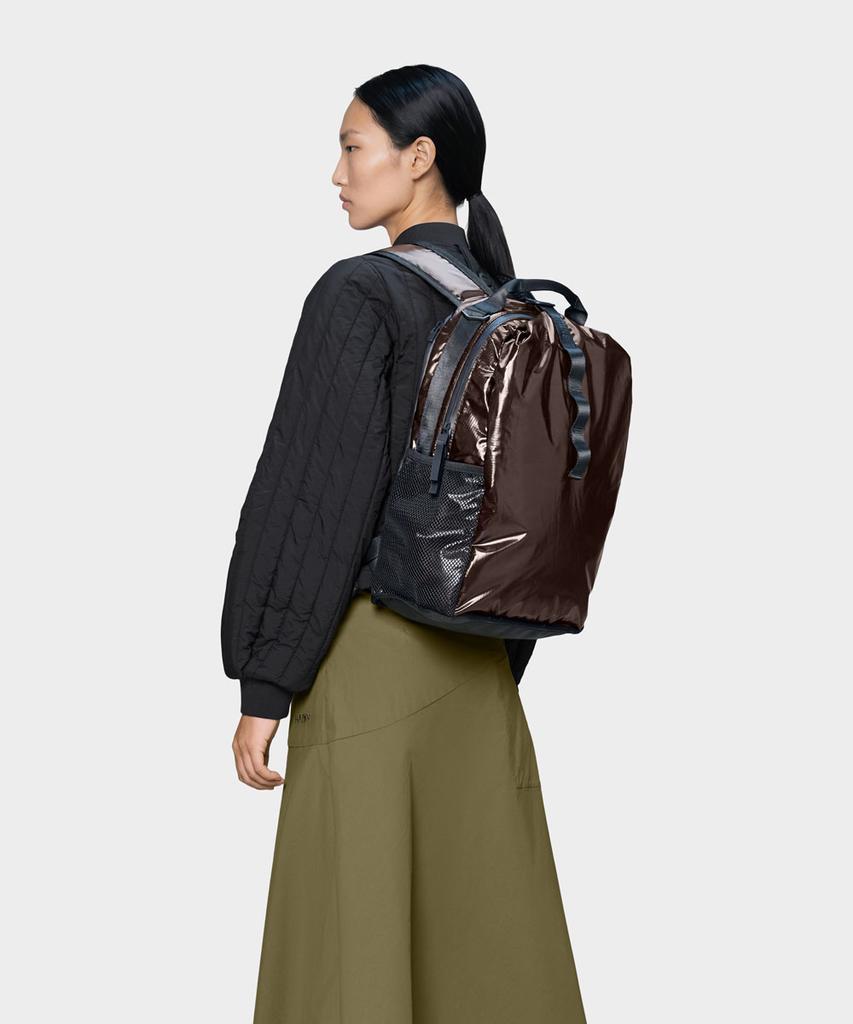 Rains Shibu Clip Front Backpack - Bark