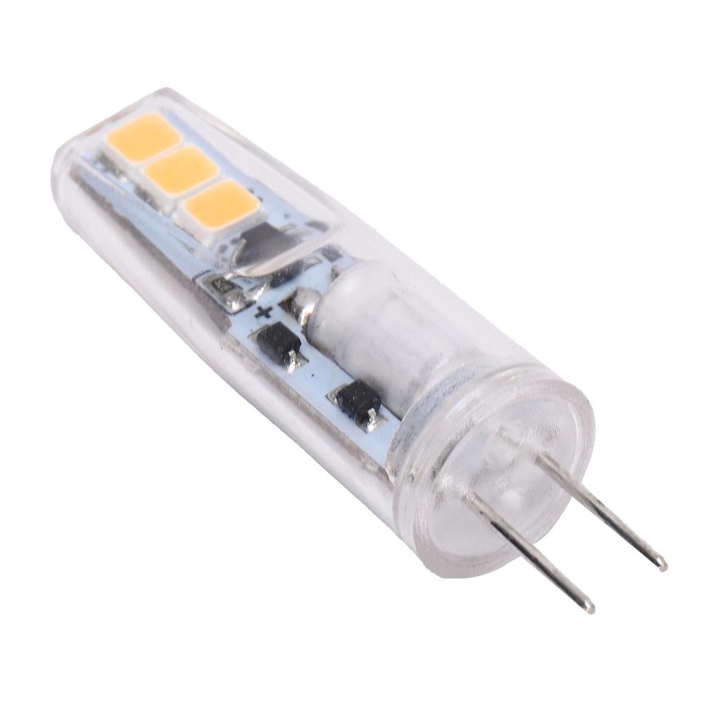 2W 200LM 2835 G4 Bulb AC DC 12V Mini PC Lamp Bulb for Home Chandelier Ceiling LampsWarm White 2700K‑3200K