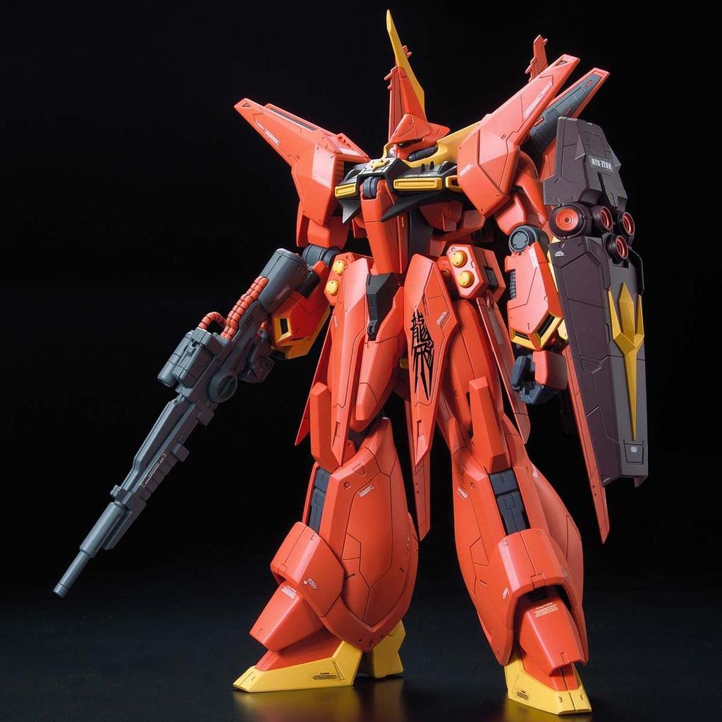 BANDAI SPIRITS Mobile Suit Gundam ZZ Bau Scale Plastic Model Kit RE/100 1/100 Pre-Colored