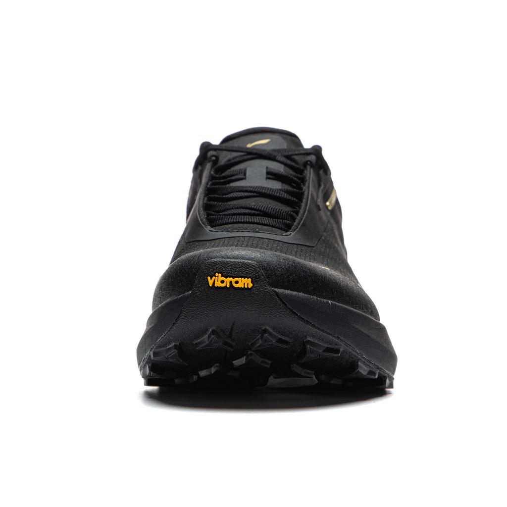 Li Ning Cushioning Slip Resistant Abrasion Resistant Breathable Support Rebound Low top Casual Shoes Unisex Black AGCW265-1