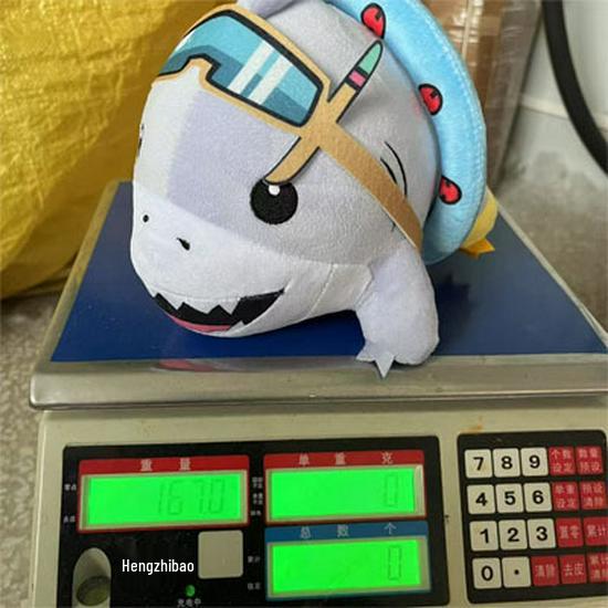 Jeff the Land Shark Plush Doll - Anime Style