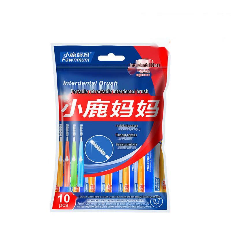 FAWNMUM I-Shape Individually Wrapped Interdental Brushes