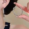 Xiaomi 925 Sterling Silber Vintage Ohrringe Für Damen Einfache Runde Hohlraum Ohrring Schmuck Allergievorbeugend Party Zubehör Geschenk