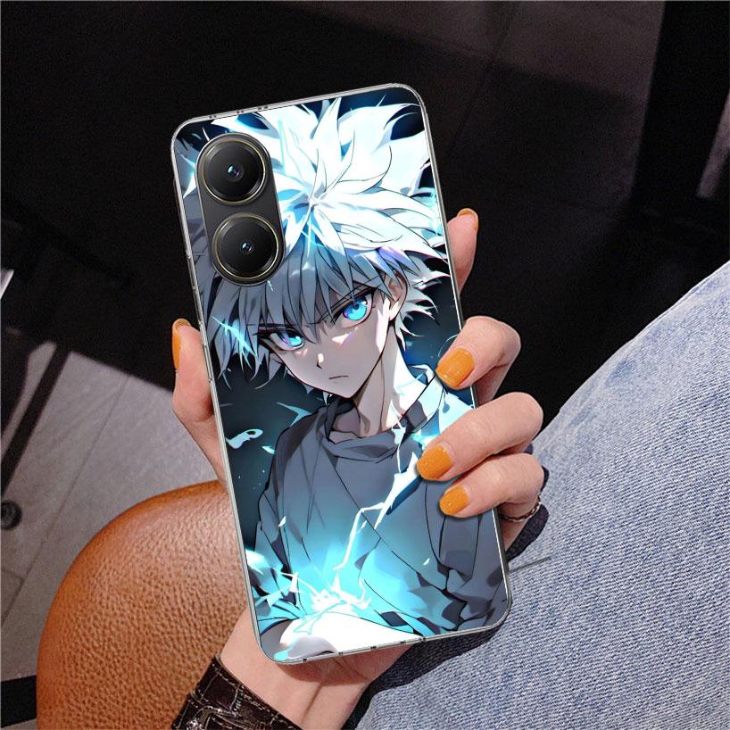 Huner X-Hunters Killua Phone Case For Xiaomi Poco X7 X6 X5 Pro F7 Ultra Redmi 15C 15 13C 13 12C 12 10 10A 10C 9 9A 9C 9T Cover P