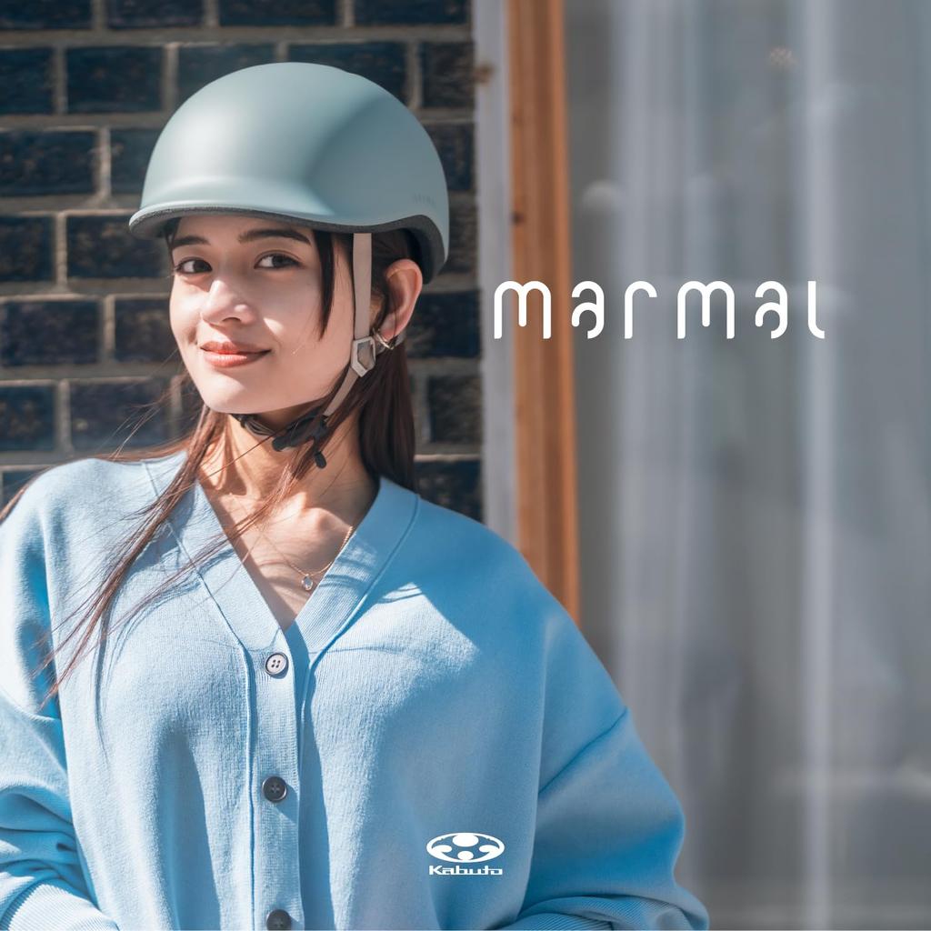 KABUTO MARMAL Matte Mint Green Helmet, S/M (55-58cm),