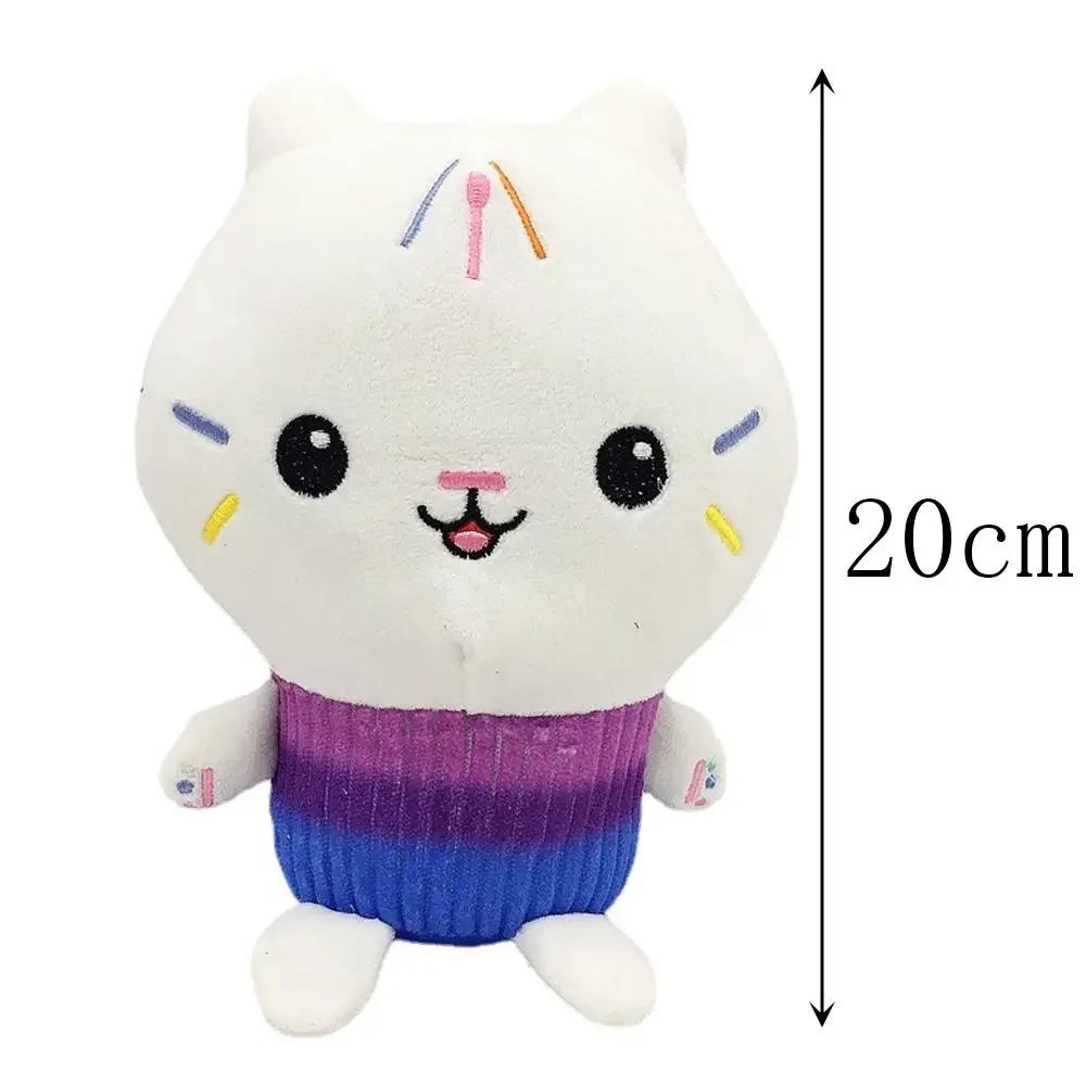 ***New Gabby'S Doll House Plush Toy Backpack Cat Cake Cat Mermaid Stuffed Animals Plushie Dolls For Kids Gift