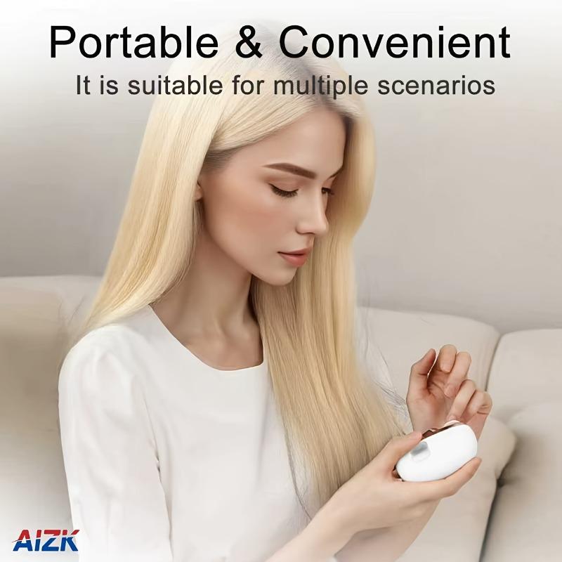 2 In 1 Electric Nail Clipper and Polisher Rechargeable Nail Trimmer
