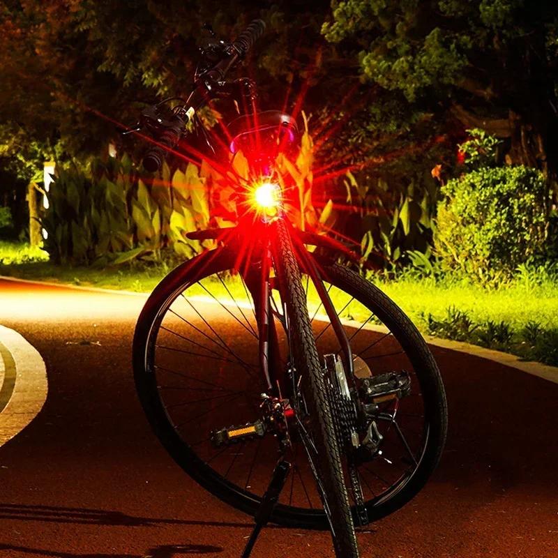 Bicycle Tail light Long Endurance Road Bike Front Rear Lamp Mini Bright Cycling headlight Bike Accessories