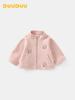 DUUDUU 2025 Korean Style Fleece-Lined Thermal Underwear for Children: Class A Autumn/Winter Baby Clothes