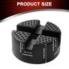 Floor Slotted Rubber Car Jack Pad Adapter Frame Protector Guard For Safe Lifting Pinch Weld Repair Tool Vehicle Side Jacking Pad