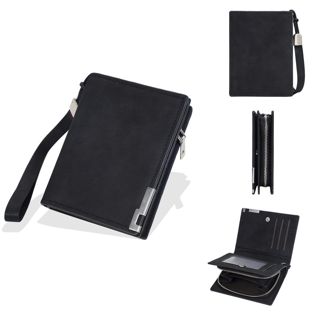 Baellerry Women's Short Korean Style High-End Trendy Card Holder Wallet