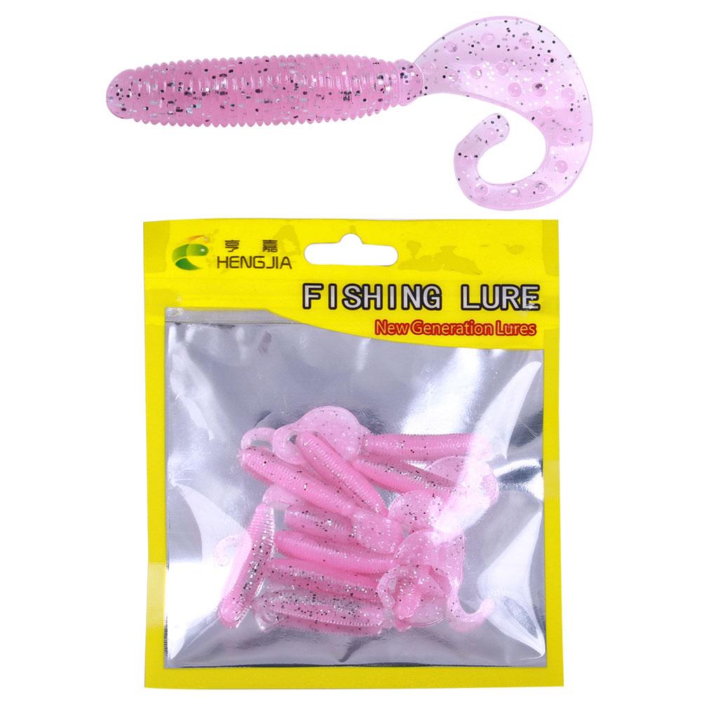 

Мягкие рыболовные приманки Мягкие пластиковые искусственные приманки с хвостом isca pesca, протеиновая приманка для ловли червя, приманки для личинки 5cm