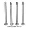 4Pcs Front Flower Shaft Pin Steel Swing Arm Shafts Parts for   1/7 1/8 RC Car